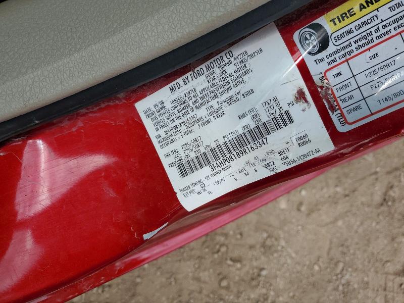 Продажа на аукционе авто 2009 Ford Fusion, vin: 3FAHP08189R163347, номер лота: 52092506