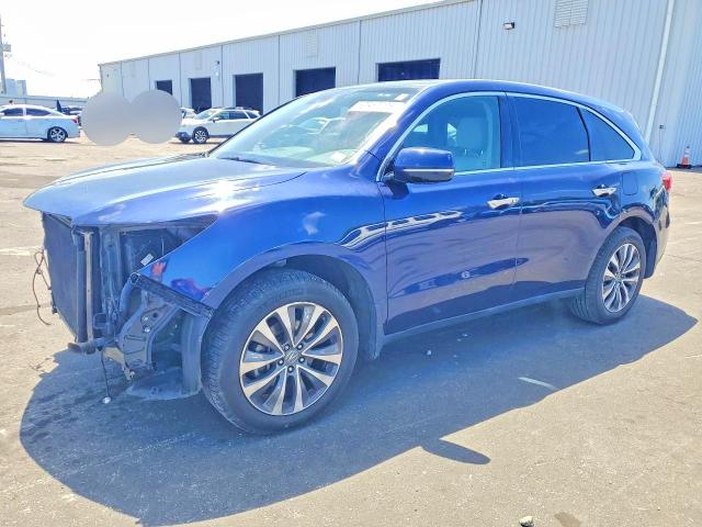 53957726 :رقم المزاد ، 5FRYD4H43GB027502 vin ، 2016 Acura Mdx مزاد بيع