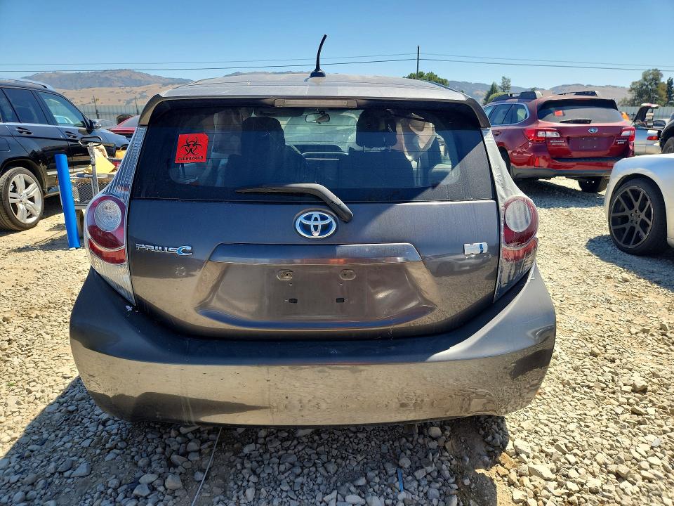 Aukcja sprzedaży 2012 Toyota Prius C, vin: JTDKDTB37C1002722, numer aukcji: 54503756