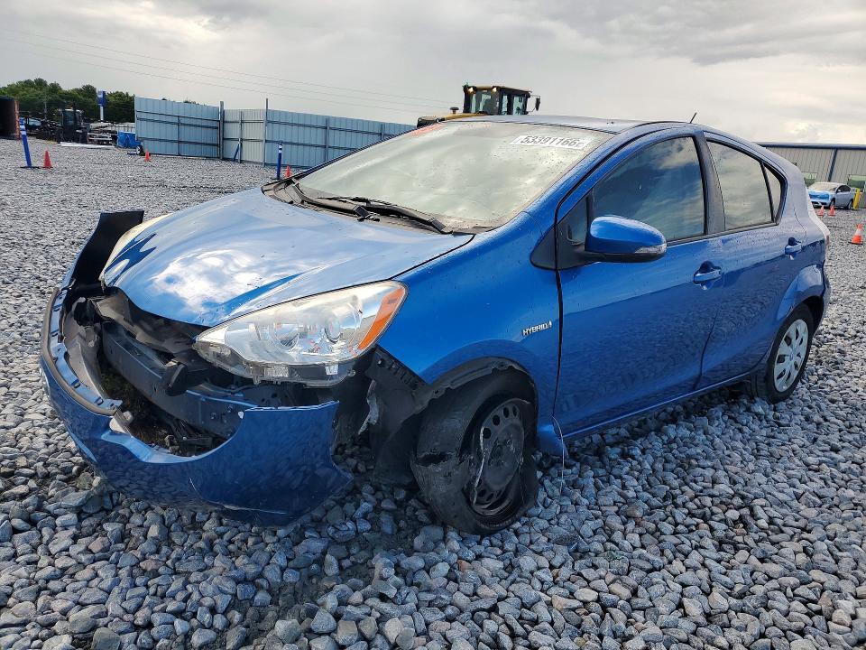 53391166 :رقم المزاد ، JTDKDTB31D1534047 vin ، 2013 Toyota Prius C مزاد بيع