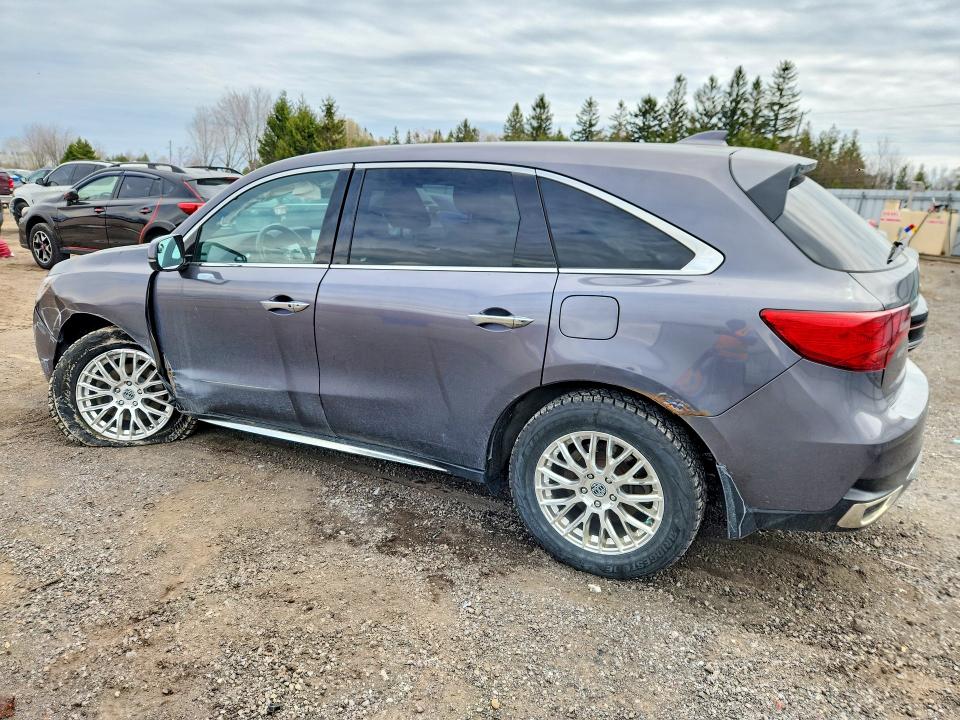 2017 Acura Mdx მანქანა იყიდება აუქციონზე, vin: 5FRYD4H40HB504114, აუქციონის ნომერი: 51807036
