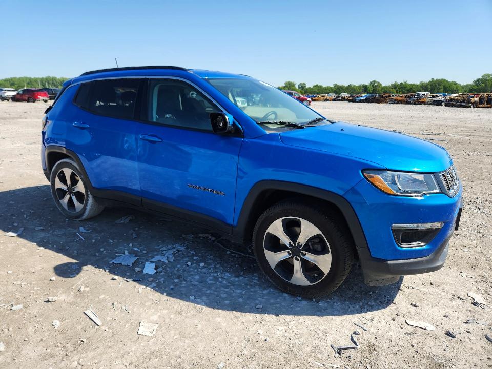 Продаж на аукціоні авто 2019 Jeep Compass, vin: 3C4NJCBB7KT778062, номер лоту: 52707416