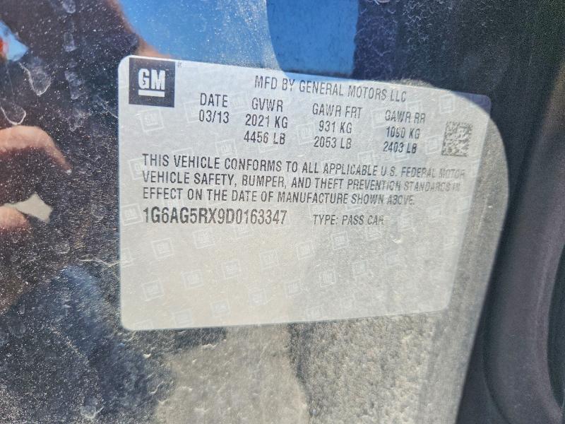 Продаж на аукціоні авто 2013 Cadillac Ats, vin: 1G6AG5RX9D0163347, номер лоту: 53085686