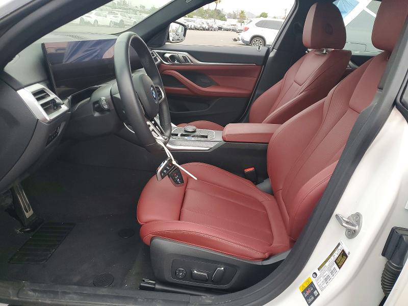 53276066 :رقم المزاد ، WBY23HD06SFU51702 vin ، 2025 Bmw I4 مزاد بيع