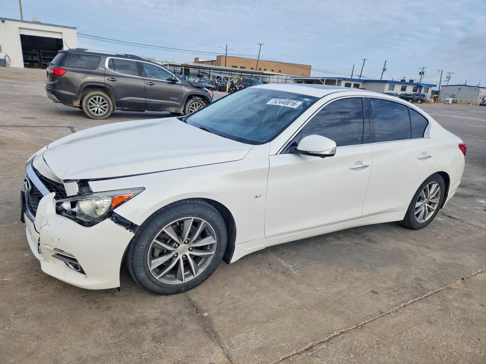 52440016 :رقم المزاد ، JN1BV7AP4EM688098 vin ، 2014 Infiniti Q50 مزاد بيع