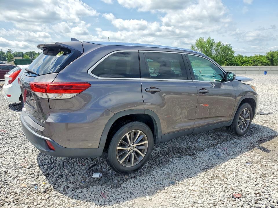 Продаж на аукціоні авто 2019 Toyota Highlander, vin: 5TDKZRFH3KS312233, номер лоту: 52407546