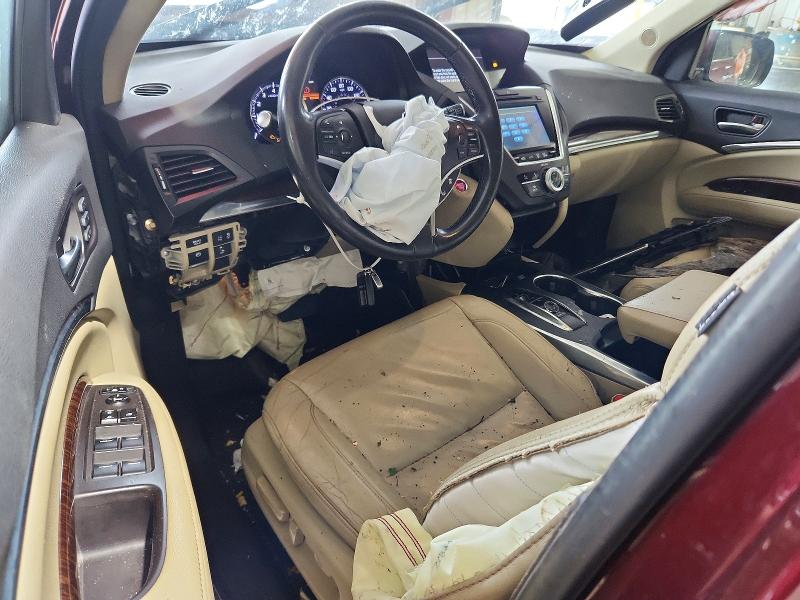 53846996 :رقم المزاد ، 5J8YD4H37JL012967 vin ، 2018 Acura Mdx مزاد بيع