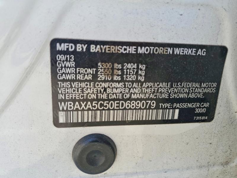 Продажа на аукционе авто 2014 Bmw 535, vin: WBAXA5C50ED689079, номер лота: 54838256