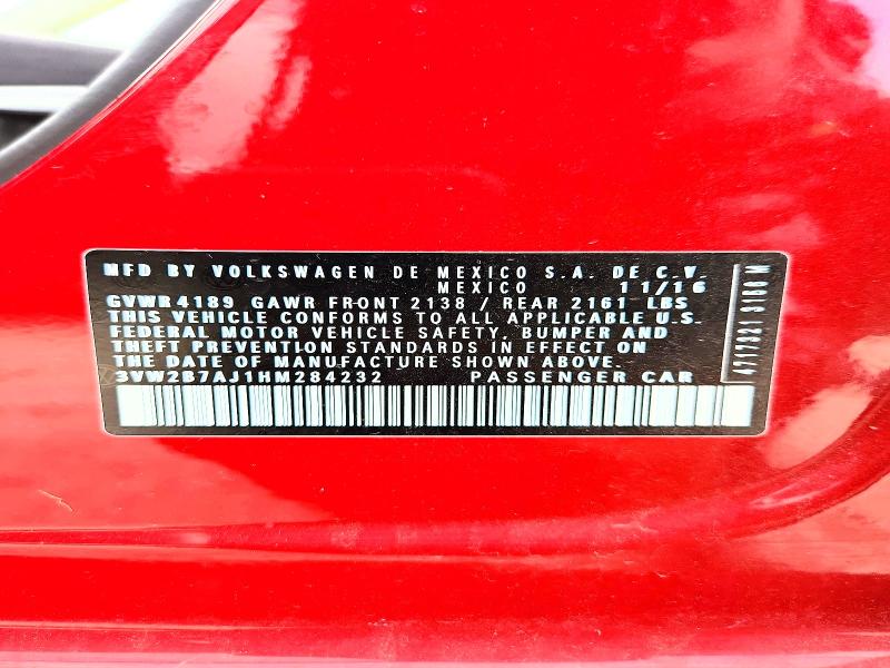 Продаж на аукціоні авто 2017 Volkswagen Jetta, vin: 3VW2B7AJ1HM284232, номер лоту: 54404236