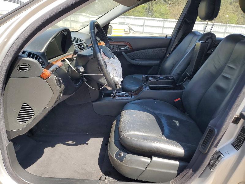 Aukcja sprzedaży 2002 Mercedes-benz S, vin: WDBNG75J52A226591, numer aukcji: 52574966