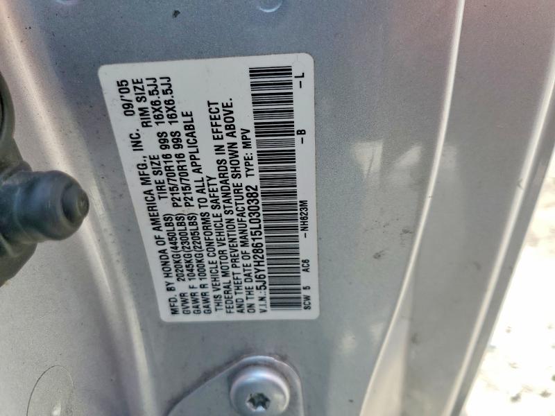 Aukcja sprzedaży 2005 Honda Element, vin: 5J6YH28615L030382, numer aukcji: 54427296