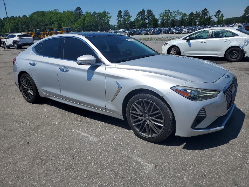 2019 Genesis G70 მანქანა იყიდება აუქციონზე, vin: KMTG34LA4KU021352, აუქციონის ნომერი: 52352216