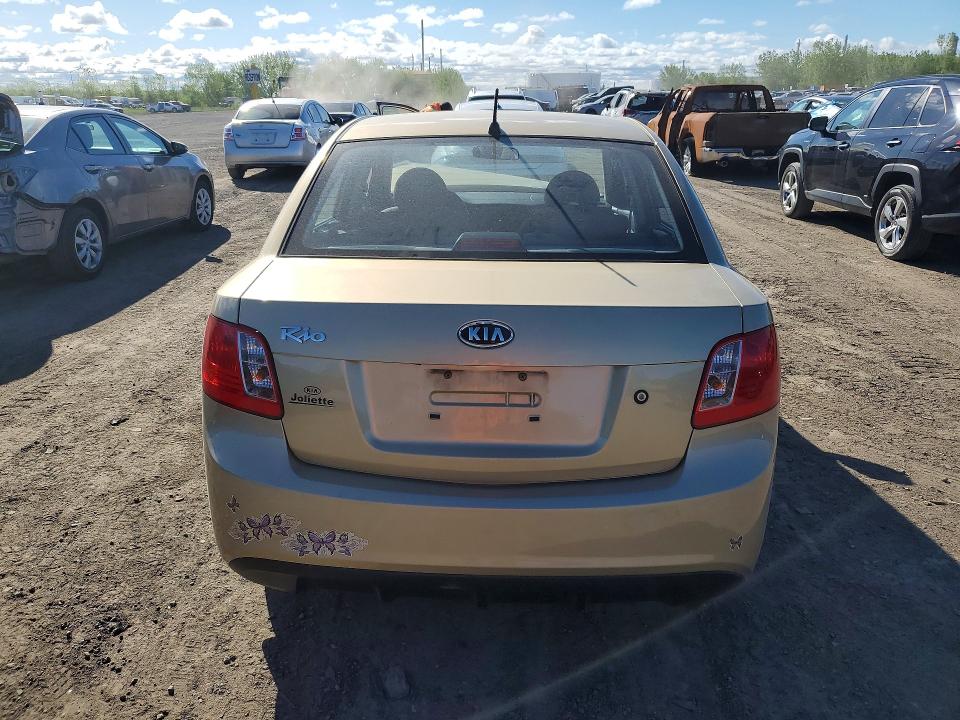 2010 Kia Rio მანქანა იყიდება აუქციონზე, vin: KNADH4B31A6685307, აუქციონის ნომერი: 55336776