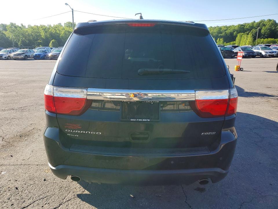 52697816 :رقم المزاد ، 1C4SDJDT1DC638110 vin ، 2013 Dodge Durango مزاد بيع