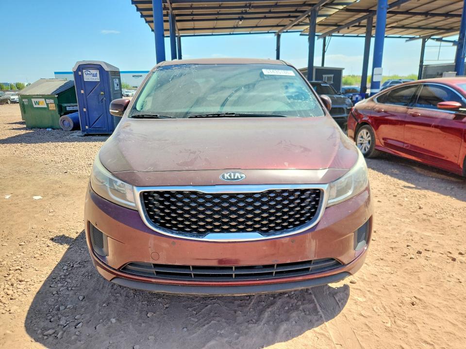 53435186 :رقم المزاد ، KNDMB5C11H6267427 vin ، 2017 Kia Sedona مزاد بيع