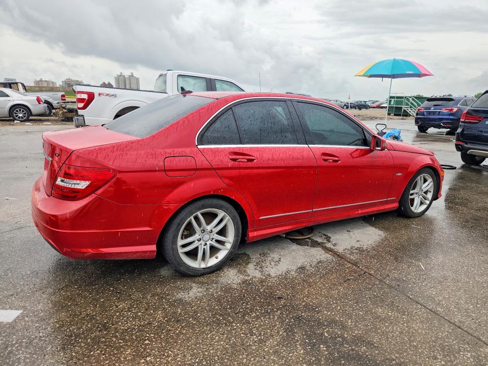 Aukcja sprzedaży 2012 Mercedes-benz C, vin: WDDGF4HBXCR203980, numer aukcji: 54716646