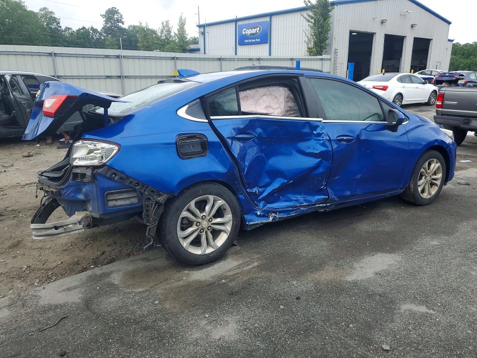 51962686 :رقم المزاد ، 1G1BE5SM2K7100434 vin ، 2019 Chevrolet Cruze مزاد بيع
