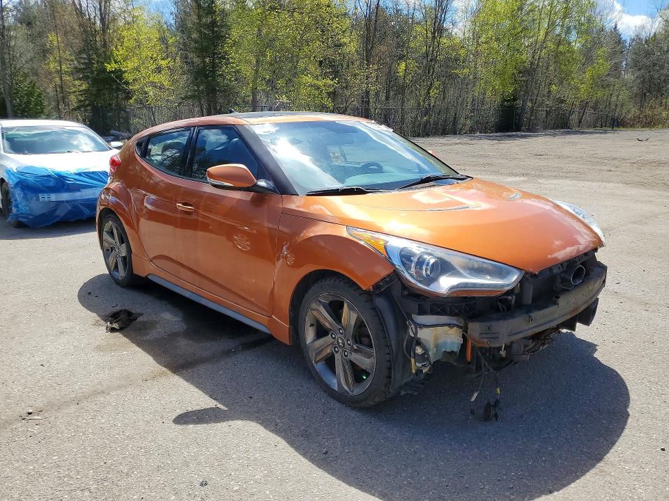 2014 Hyundai Veloster მანქანა იყიდება აუქციონზე, vin: KMHTC6AE9EU210464, აუქციონის ნომერი: 50052716