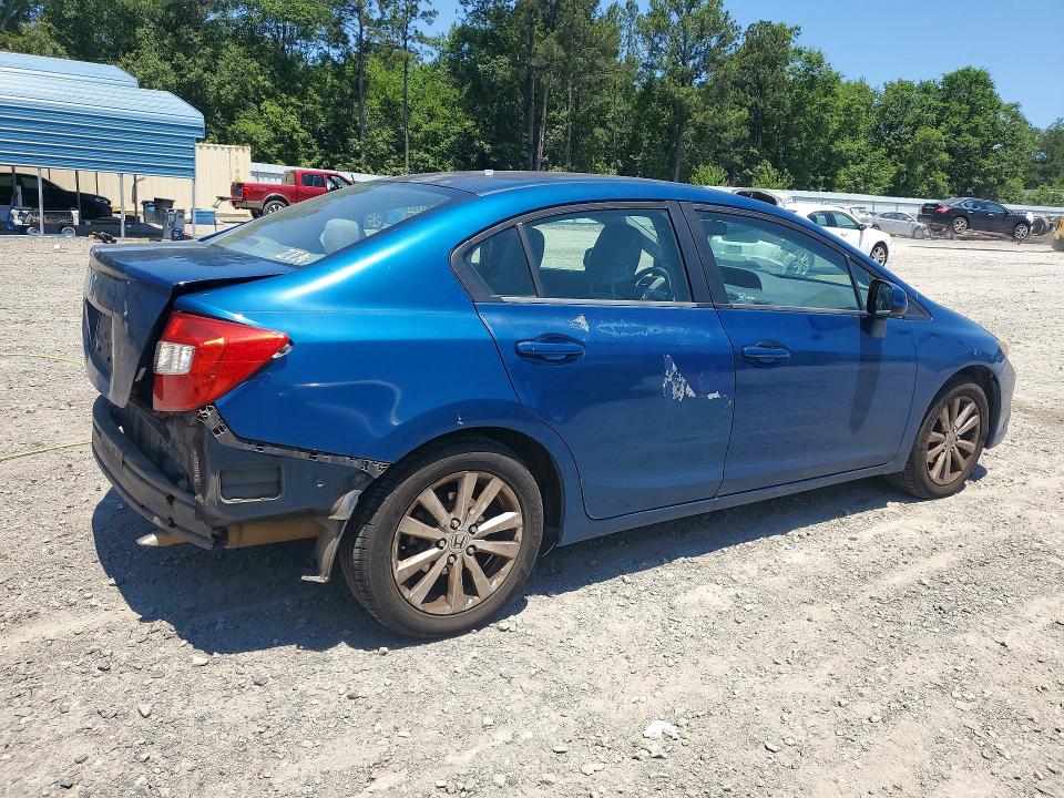 Продаж на аукціоні авто 2012 Honda Civic, vin: 2HGFB2F8XCH579383, номер лоту: 53843566
