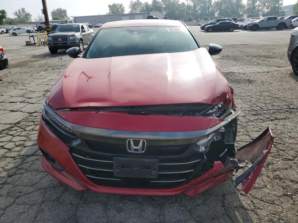 52248576 :رقم المزاد ، 1HGCV1F34MA043909 vin ، 2021 Honda Accord مزاد بيع