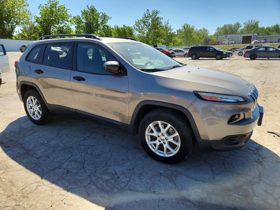 Продаж на аукціоні авто 2016 Jeep Cherokee, vin: 1C4PJMAS4GW240551, номер лоту: 53022146