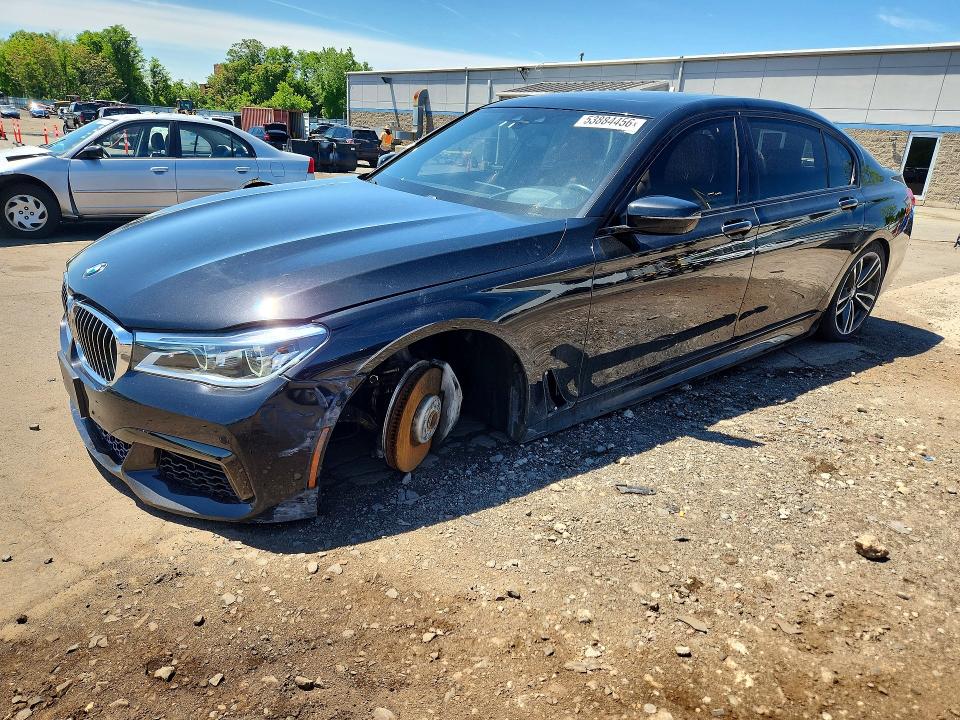 Продажа на аукционе авто 2018 Bmw 750, vin: WBA7F2C56JG424269, номер лота: 53884456
