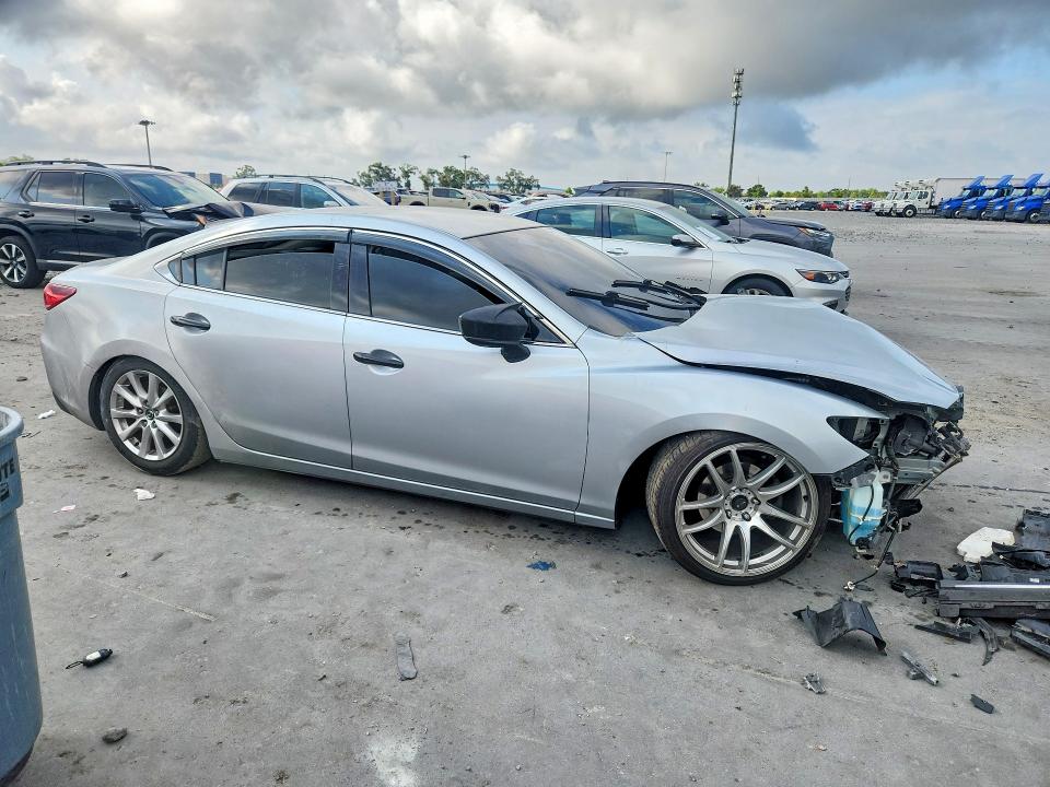 2017 Mazda 6 მანქანა იყიდება აუქციონზე, vin: JM1GL1U54H1117247, აუქციონის ნომერი: 52623046