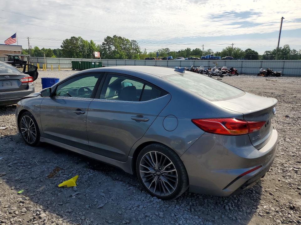 Продаж на аукціоні авто 2017 Hyundai Elantra, vin: KMHD04LB4HU327524, номер лоту: 53655066