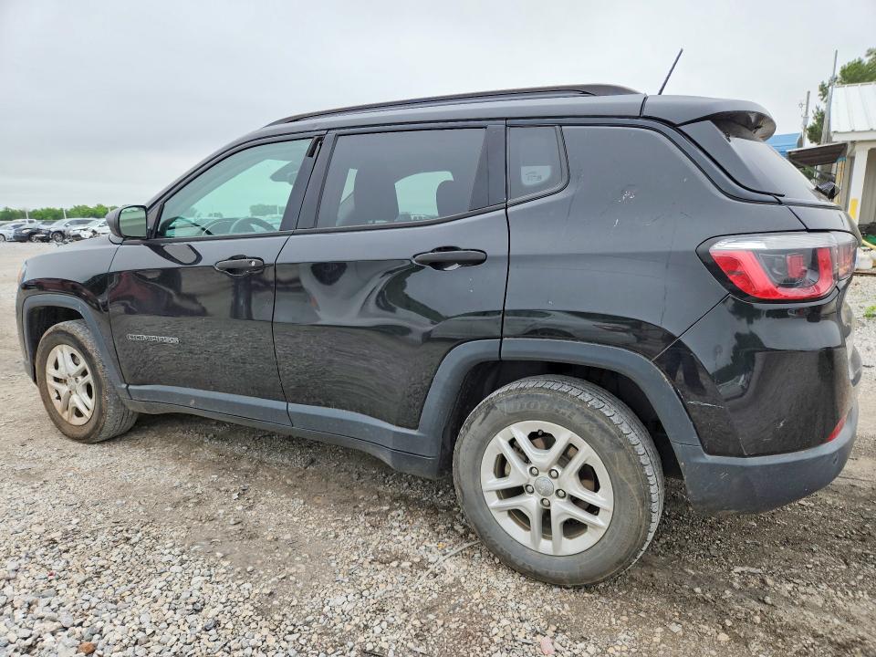 54258336 :رقم المزاد ، 3C4NJCAB3JT204185 vin ، 2018 Jeep Compass مزاد بيع