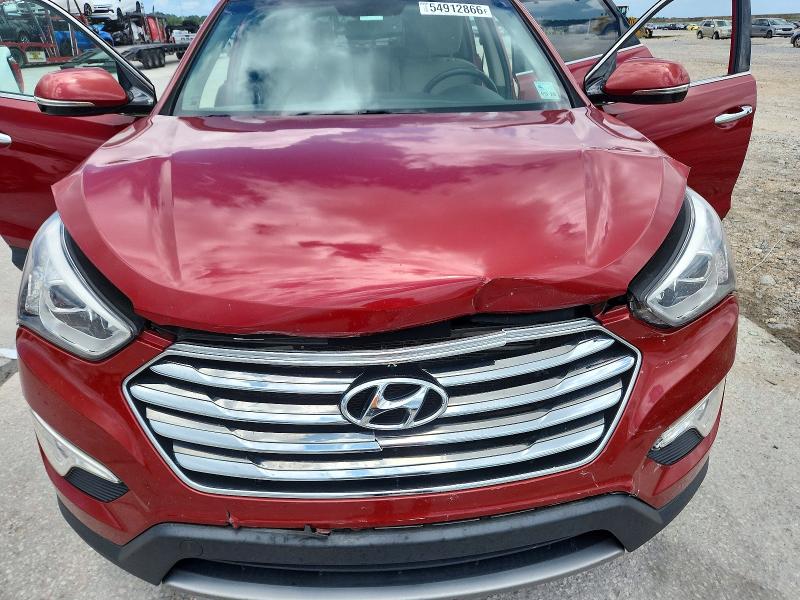 2014 Hyundai Santa Fe მანქანა იყიდება აუქციონზე, vin: KM8SR4HF9EU081283, აუქციონის ნომერი: 54912866