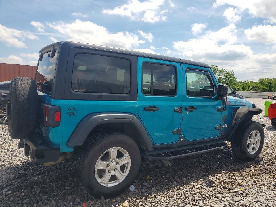 2019 Jeep Wrangler Unlimited მანქანა იყიდება აუქციონზე, vin: 1C4HJXDG0KW610643, აუქციონის ნომერი: 52265816
