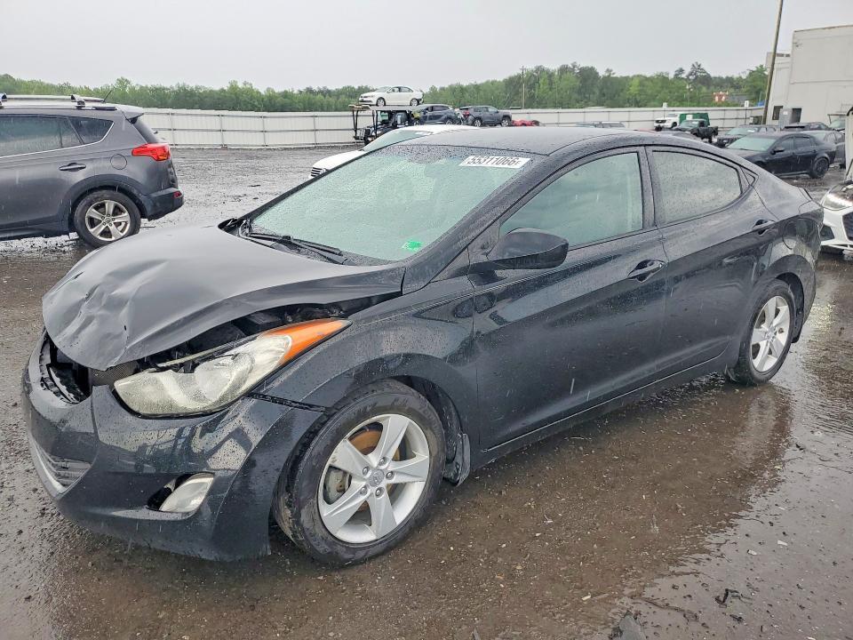55311066 :رقم المزاد ، 5NPDH4AE3DH433400 vin ، 2013 Hyundai Elantra مزاد بيع