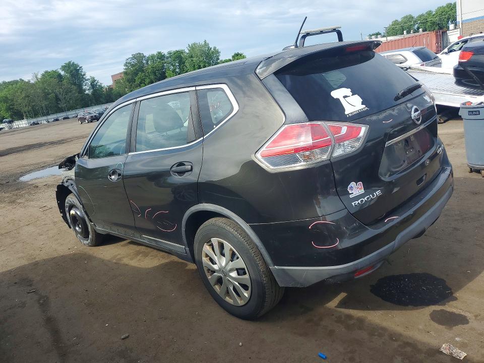 2016 Nissan Rogue მანქანა იყიდება აუქციონზე, vin: KNMAT2MV0GP665544, აუქციონის ნომერი: 54960876