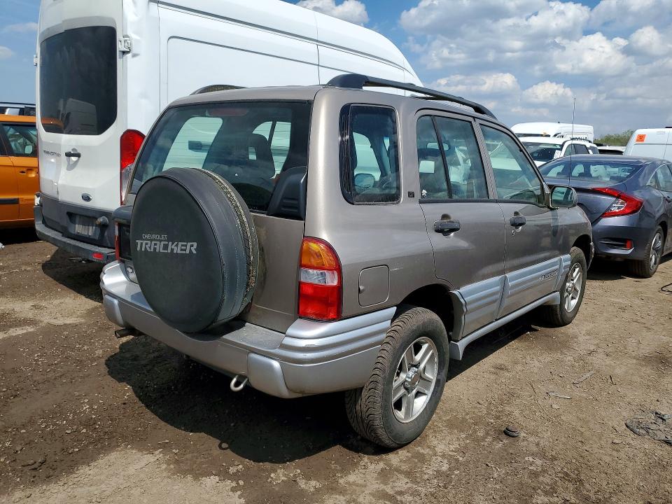 2002 Chevrolet Tracker მანქანა იყიდება აუქციონზე, vin: 2CNBJ634426925409, აუქციონის ნომერი: 52828396