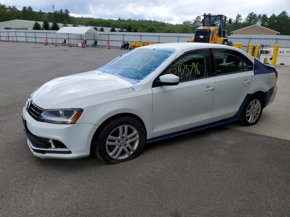 2018 Volkswagen Jetta მანქანა იყიდება აუქციონზე, vin: 3VW2B7AJ1JM224991, აუქციონის ნომერი: 52875796