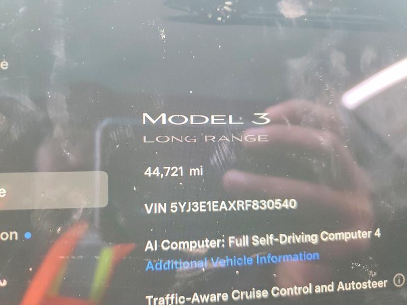 Aukcja sprzedaży 2024 Tesla Model 3, vin: 5YJ3E1EAXRF830540, numer aukcji: 52880186