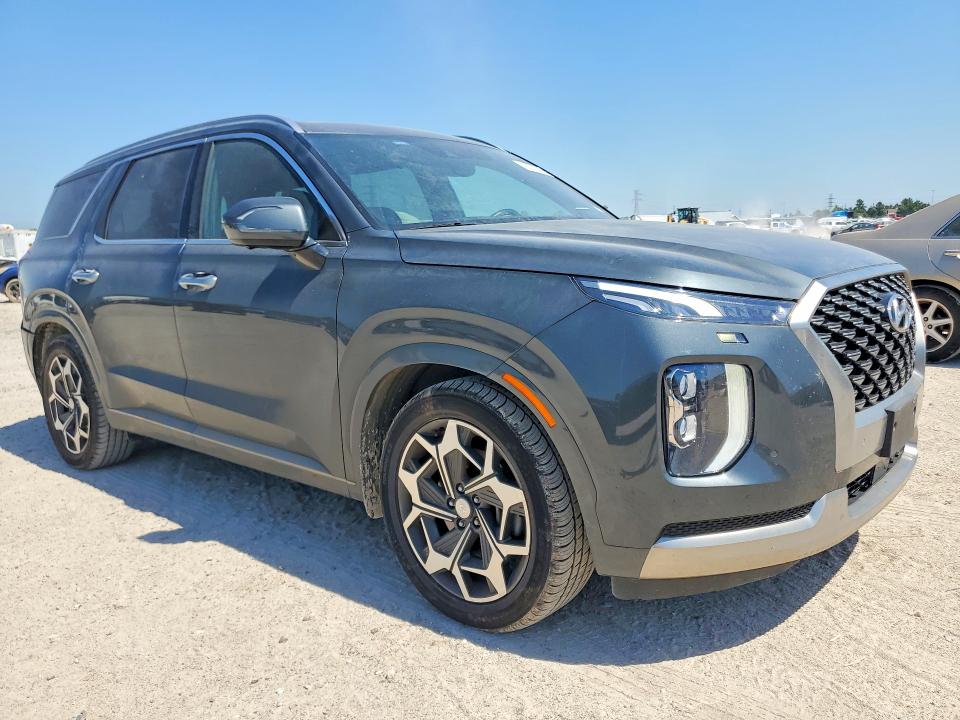 53575486 :رقم المزاد ، KM8R74HE2NU445314 vin ، 2022 Hyundai Palisade مزاد بيع