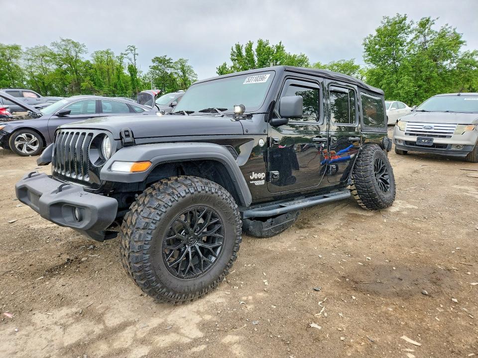 Продаж на аукціоні авто 2018 Jeep Wrangler Unlimited, vin: 1C4HJXDG4JW240988, номер лоту: 53110396