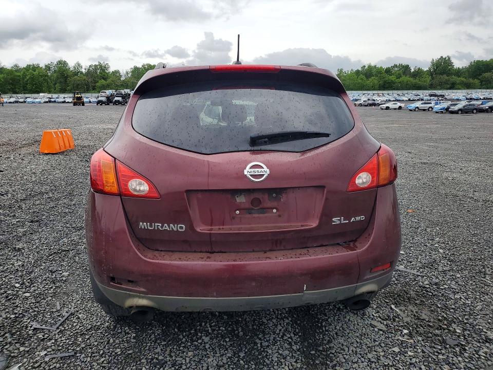 2010 Nissan Murano მანქანა იყიდება აუქციონზე, vin: JN8AZ1MW3AW110445, აუქციონის ნომერი: 53941466