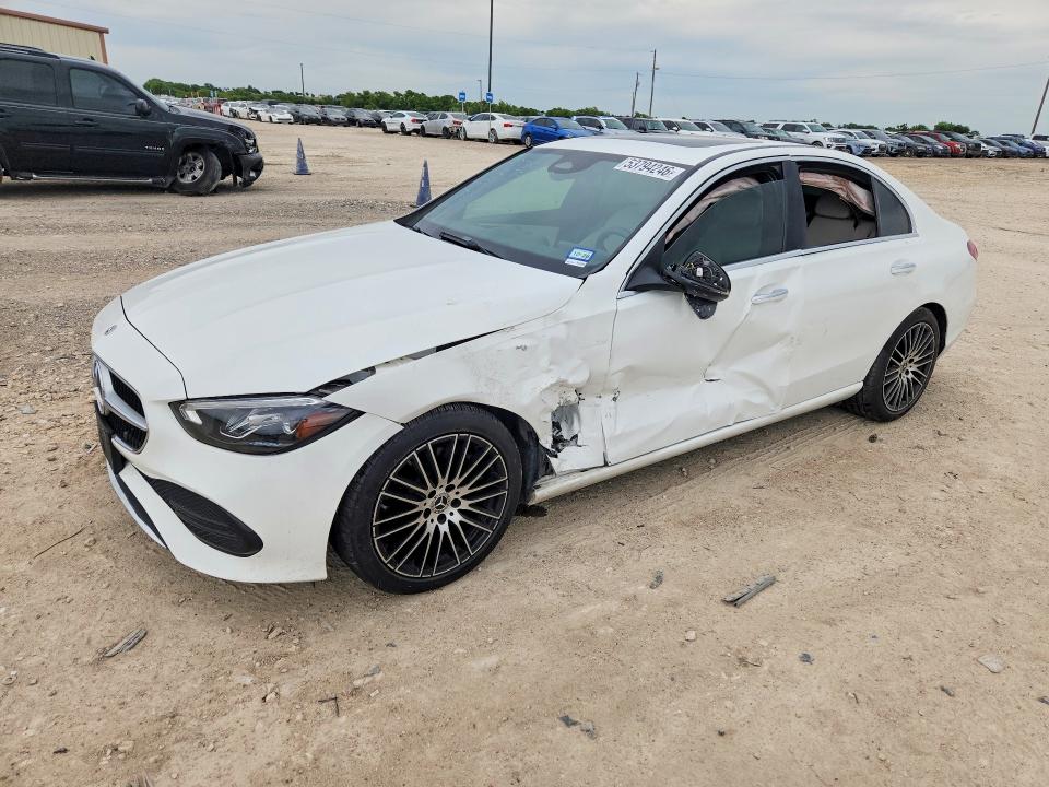 53794246 :رقم المزاد ، W1KAF4HB3NR063960 vin ، 2022 Mercedes-benz C مزاد بيع