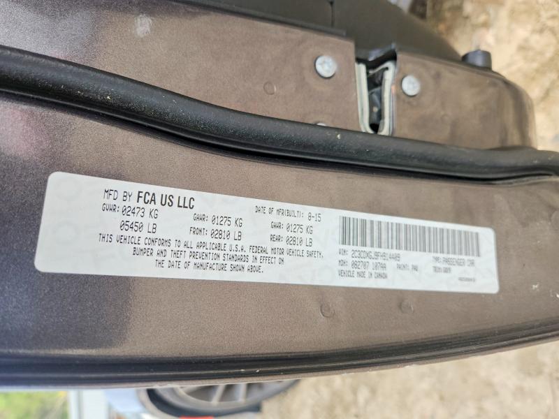 Продаж на аукціоні авто 2015 Dodge Charger, vin: 2C3CDXGJ9FH914409, номер лоту: 52055816