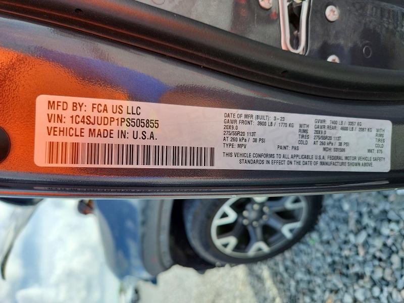 Продажа на аукционе авто 2023 Jeep Wagoneer, vin: 1C4SJUDP1PS505855, номер лота: 54967346