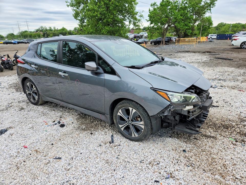 51179616 :رقم المزاد ، 1N4AZ1CPXLC307807 vin ، 2020 Nissan Leaf مزاد بيع