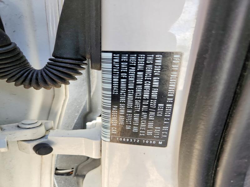 52570386 :رقم المزاد ، 3VWJP7AT1DM666432 vin ، 2013 Volkswagen Beetle مزاد بيع