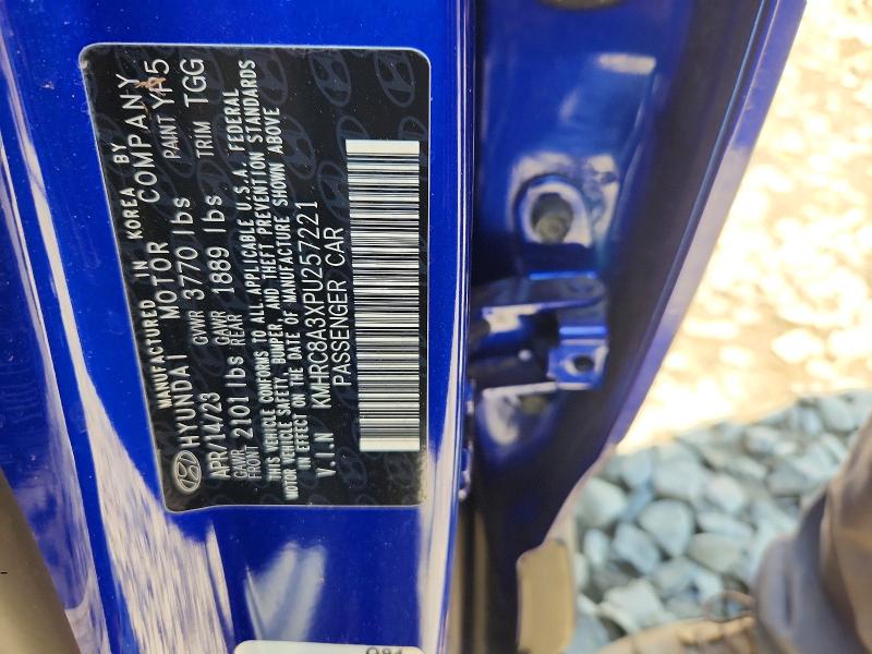 Aukcja sprzedaży 2023 Hyundai Venue, vin: KMHRC8A3XPU257221, numer aukcji: 54273706