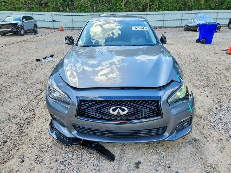 54965446 :رقم المزاد ، JN1BV7ARXFM410549 vin ، 2015 Infiniti Q50 مزاد بيع