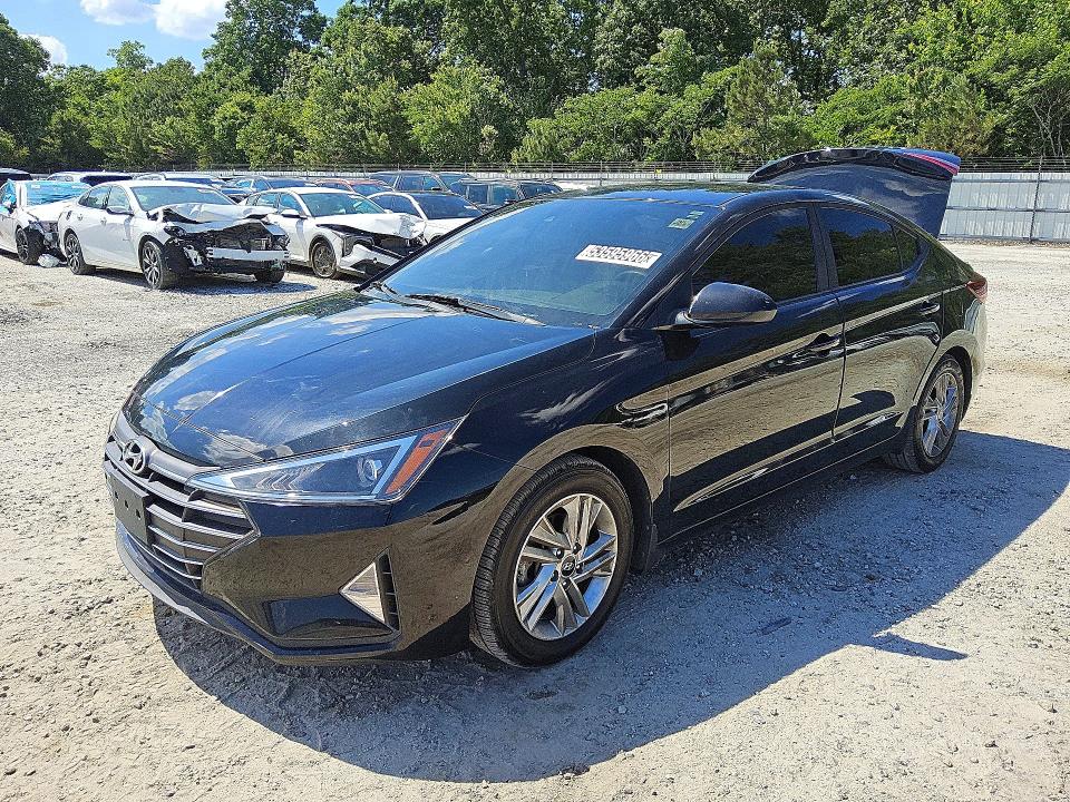 Auction sale of the 2020 Hyundai Elantra, vin: KMHD84LF6LU063081, lot number: 53595966