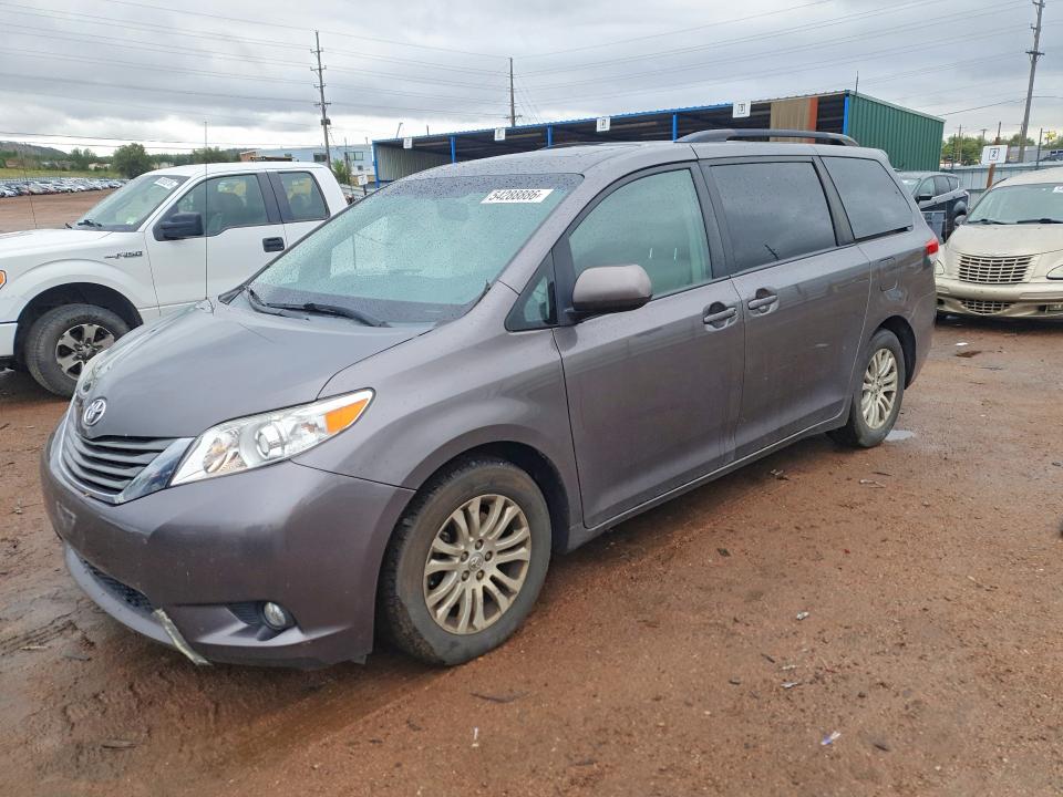 2013 Toyota Sienna მანქანა იყიდება აუქციონზე, vin: 5TDYK3DC7DS376961, აუქციონის ნომერი: 54288886