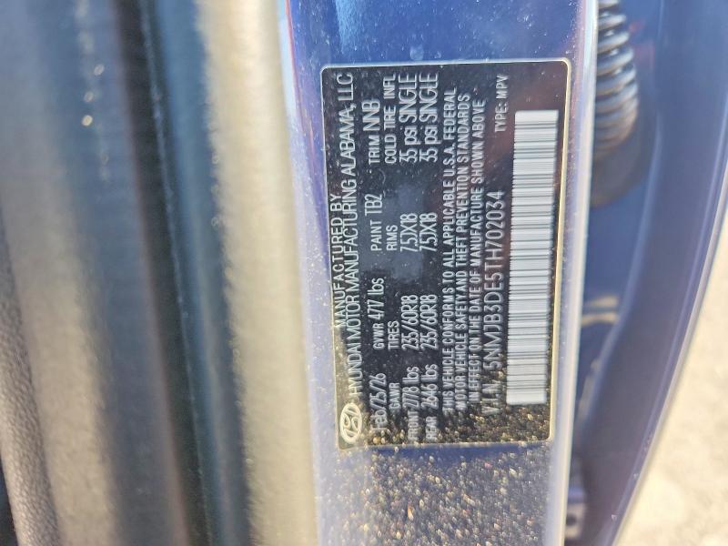 2026 Hyundai Tucson მანქანა იყიდება აუქციონზე, vin: 5NMJB3DE5TH702034, აუქციონის ნომერი: 54161876