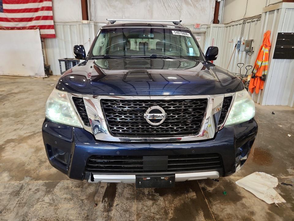 54015606 :رقم المزاد ، JN8AY2NC8H9501161 vin ، 2017 Nissan Armada مزاد بيع